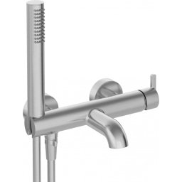 SILIA Baterie de cada cu set de dus inclus BQS_F11M Finisaj: oțel periat