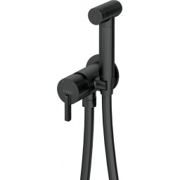 SILIA Baterie de bideu incastrata BQS_N34M Finisaj: negru