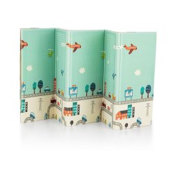 Covoraș de joacă pliabil CAMPY ELEPHANT&CITY PETITE&MARS