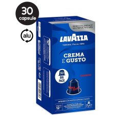 30 Capsule Aluminiu Lavazza Crema e Gusto – Compatibile Nespresso