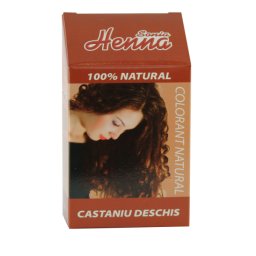 HENNA CASTANIU DESCHIS 100GR
