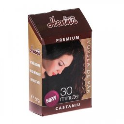 HENNA PREMIUM CASTANIU 60GR