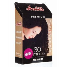 HENNA PREMIUM NEGRU 60GR