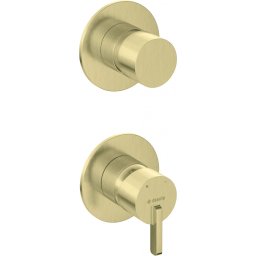 SILIA Baterie de duș incastrat BQS_R44P Finisaj: auriu periat
