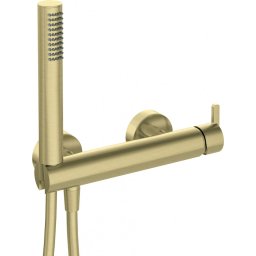 SILIA Baterie de dus cu set de dus BQS_R41M Finisaj: auriu periat