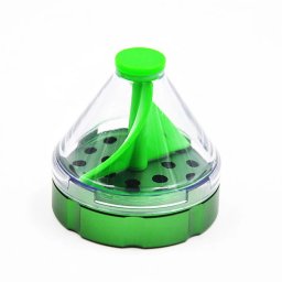 Grinder cu Palnie pentru Boluri Conuri Bonguri Vaporizatoare aluminiu aeronautic 2 Parti Ø52mm