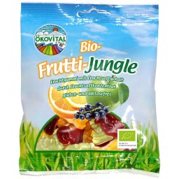 Jeleuri animalute din fructe, fara lactoza si gluten bio 80g