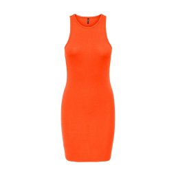 ONLY Rochie Onlmilli S/L Short Dress Jrs 15285620 17-1462 TCX flame