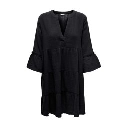 ONLY Rochie Onlthyra Peplon Dress Wvn 15267999 19-4205 TCX phantom