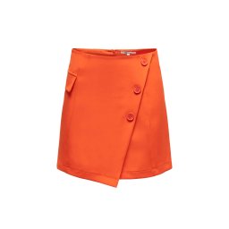 ONLY Fusta Onlberry Hw Short Skirt Tlr 15283756 17-1462 TCX flame