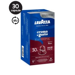 30 Capsule Aluminiu Lavazza Crema e Gusto Ricco – Compatibile Nespresso