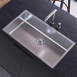 Chiuveta bucatarie inox TASCA CANOVA CA70 si accesorii montaj