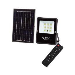 Proiector solar LED exterior 6W, 3,2V, 6400K, IP65