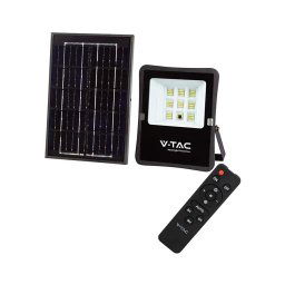 Proiector solar LED exterior 6W, 3,2V, 4000K, IP65
