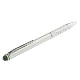 Pix LEITZ Stylus, 2 în 1 pentru touchscreen - argintiu