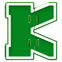 Litere Morphers: K - figurină Taur