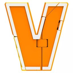 Litere Morphers: V - figurină Vultur