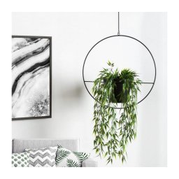 Suport suspendat pentru ghiveci de flori 25 cm metal