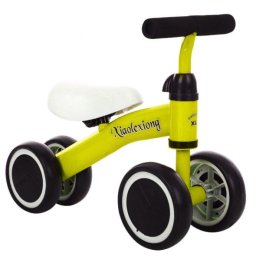 Mini bicicleta cu 4 roti fara pedale, 12 - 36 luni, Galben, Tricicleta