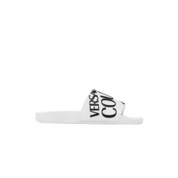 VERSACE JEANS COUTURE Șlapi Fondo Shelly Dis. Sq1 Gummy 74VA3SQ171352 003 white