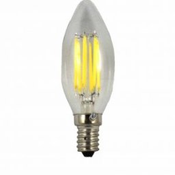 Bec C35 E14 4W Filament Lumina Rece