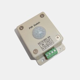 Senzor de miscare 12 V ,8 A, intrerupator PIR