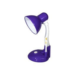 Lampa de birou mov cu suport pentru pix , pentru becuri E27 Led si economice , cu brat reglabil