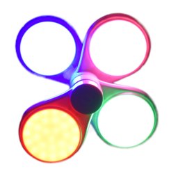 Lampa Led cu 4 brate pliabile E27 40W lumina RGB