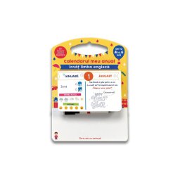 Calendarul meu anual: Invat limba engleza - de la 4 la 6 ani