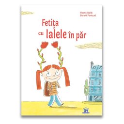 Fetita cu lalele in par