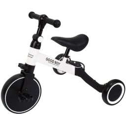 Tricicleta transformabila in bicicleta fara pedale, 2 - 5 ani, Alb, 4 in 1