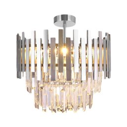 Lustră pe tijă ASPEN 6xE14/40W/230V crom mat