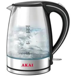 Fierbator Akai AKG-804, 2200W, 1.7L, argintiu