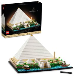 LEGO® Architecture - Marea piramida din Giza 21058, 1476 piese