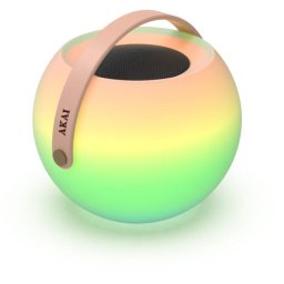 Boxa portabila Akai CS6 SHINE, 5W, Bluetooth, alb