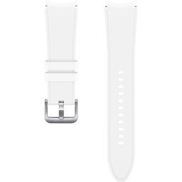 Curea smartwatch Samsung Ridge Sport Band pentru Galaxy Watch 4 / 4 Classic (20mm, M/L), Alb