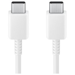 Cablu de date Samsung, USB Type-C & USB Type-C, lungime 1.8 m, max. 3A USB 2.0, Alb