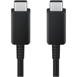 Cablu de date Samsung, USB Type-C & USB Type-C, lungime 1.8 m, max. 5A USB 2.0, Negru