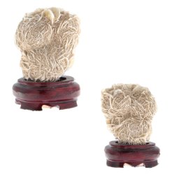 Trandafirul Desertului - Desert Rose Brut Natural cu Suport 104x70x44 mm - ( XXL )