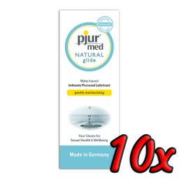 Pjur med Natural glide 2ml 10 pack