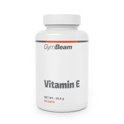 GymBeam Vitamina E (tocoferol) 60 caps. fără aromă