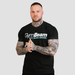 GymBeam Tricou Grow Black M