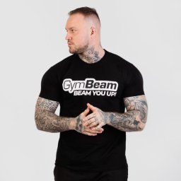 GymBeam Tricou Beam Black M
