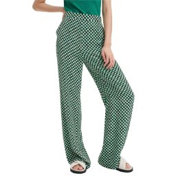 DIANE VON FURSTENBERG Pantaloni Dvf Montreal Pants DVFPL1R007PCSIG painted cube sm indian green