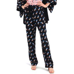 DIANE VON FURSTENBERG Pantaloni Dvf Veronica Pants DVFPL1R003TSGBK twisted geo black
