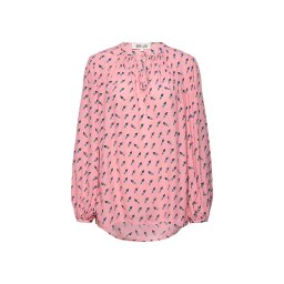 DIANE VON FURSTENBERG Bluză Dvf New Freddie Blouse DVFBL1R003TSGSP twisted geo soft pink