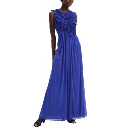 DIANE VON FURSTENBERG Rochie Dvf Edward Dress DVFDS1R017SPHBL sapphire blue