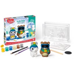 Set Creativ Plaster Friends Urs & Iepure Maped