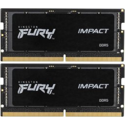 Memorie Laptop Kingston Fury Impact, 32GB DDR5, 4800MHz CL38, Dual Channel Kit