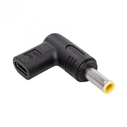 Adaptor alimentare USB type C la DC 5.5 x 3.0 mm + pin M-T 18.5V-20V/100W, AK-ND-C16